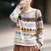 Fair Isle Wool Cardigan Short Coat For Women 2025 Autumn/Winter New Style Casual Chic High-End Soft Knit Sweater Trendy_ecoleips.com