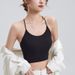 Spring/Summer Pure Backless Bra Thin One Piece with Built-In Pads Navel Style Camisole Wearable as Outerwear Or Innerwear_ecoleips.com