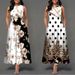 2024 Sleeveless Women's Printed Maxi Bohemian Vintage Long Skirt European And American Style_ecoleips.com