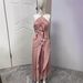 High End Women's Chiffon Dress Ruffled Design Slim Mid-Length Skirt Fast Fashion Women's Clothing_ecoleips.com