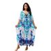 Cotton Embroidered Positioning Printed Loose Sun-Protective Smock For Beach Vacation_ecoleips.com