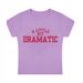 Mean Girls A Little Dramatic American Retro Slim-fit Short-sleeve T-shirt With Hot Girl Print Top_ecoleips.com