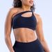 DF Style High Elastic Ultra Fine Matte Sports Bra Off Shoulder Backless For Women Yoga Running Fitness Training_ecoleips.com