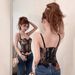 ng2510292 226 # New Cross-border European And American Sexy Lace See-through Eyelash Slim-fit Tank Top_ecoleips.com
