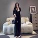 plus Size Women's High-End Sports Suit Loose Fit Slimming Two Piece Sweatshirt Set Korean Style Fashionable Chic Youthful Autumn Wear_ecoleips.com