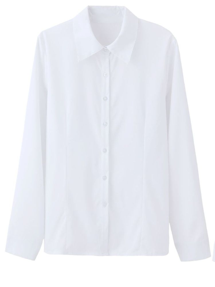K New Women's Fashion Casual Long Sleeve Button Cardigan Shirt Blouse Female_ecoleips.com