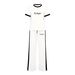 Women's Summer Short Sleeved Top And Pants Set Color Block Print Unique Design Casual Sportswear_ecoleips.com