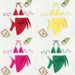 Aria Basics European American Ins Style Drawstring Strap Swimsuit Apron Mesh Three-piece Set For Women, Sexy And Slimming Bikini_ecoleips.com