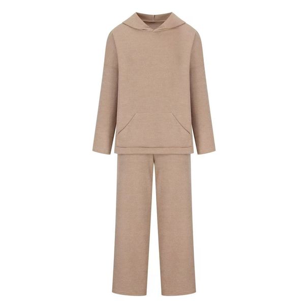 Two-Piece Women's Fashionable And Sporty Sweatshirt Set For Autumn And Winter_ecoleips.com