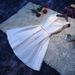 Women's Clothing White Simple Short Bridesmaid Dress New Summer Fairy Champagne Color Simple Small Slim Evening Dress_ecoleips.com