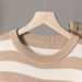 K New Women's Fashion Set Short Sleeve T-shirt+Half Skirt Knitted Two Piece Set For Women_ecoleips.com