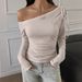 Sweet Girl Y2K Aesthetic Long Sleeve T-Shirt Women's Casual Fashion Top_ecoleips.com