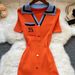 YuooMuoo Brand Fashion Summer Knitted Dress Women 2025 New Y2K Embroidery Long Bodycon Sweater Dress Streetwear Lady Vestidos_ecoleips.com