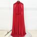 Women's Clothing Spot Summer New Star Fashion Elegant Chiffon Pleated Long Skirt Dress Long Dress_ecoleips.com