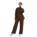 Modest Abaya Dress Premium Pleated Two-Piece Set – Modest V-Neck Top & Flowy Pants For Women (M/L/XL, 4 Elegant Colors)_ecoleips.com