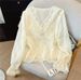 Women's Clothing Korean Style Women's Long Sleeve Lace Shirt Hollow V Neck Crochet Top Fashionable And Youthful For Spring And Autumn_ecoleips.com