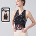 European And American Tie-dye Print Design Sense Sports Vest With Chest Pad Swinging Collar Halterneck Mesh Mesh Fitness Yoga Wear Outside_ecoleips.com