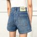Women's Clothing Ice Skin Soft Milk Silk Fabric Four Way Stretch Fashion Slim High Waist Side Slit Denim Shorts Women_ecoleips.com