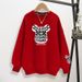 Women's Crew Neck Hoodie Fleece Lined Thickened Top European Style Loose Fit Petite Size Spring Autumn Winter New Hot Selling_ecoleips.com