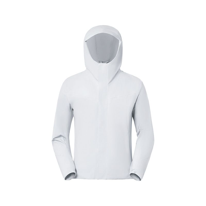 New Style Windproof, Waterproof, Stain Resistant Hooded Jacket With Fleece Lining, Suitable For Outdoor Camping And Mountaineering._ecoleips.com