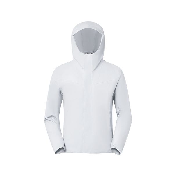 New Style Windproof, Waterproof, Stain Resistant Hooded Jacket With Fleece Lining, Suitable For Outdoor Camping And Mountaineering._ecoleips.com