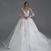 Women's Clothing Wedding Dress Summer New Bride One Shoulder Fashionable Sexy Slim Lace Wedding Dress Trailing Large Size_ecoleips.com