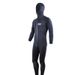 Aria Basics Hooded Thermal Wetsuit For Men Women, 5mm, Zippered, Hooded, Cold-proof Surfing Diving Suit, Fleece-lined And Thickened_ecoleips.com