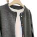 Autumn And Winter Round-neck Women's Versatile Elegant Commuter Sweater Cardigan_ecoleips.com