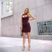 Hot Girl Women's Sexy Backless, Hip Wrapped Bandage Dress, Tight Fitting_ecoleips.com