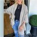 Oversized Batwing Fringe Shawl Cardigan – Lightweight Knit Cover-Up For Women (9 Colors, One Size Fits Most)_ecoleips.com