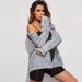 K Women's Fashion Denim Long Sleeved Tattered Tassel Cardigan Jacket_ecoleips.com