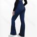 K Pregnant Women Wide-leg Trousers With Crisscross Waistband And High-waisted Casual Slim-fit Maternity Bell-bottom Pants_ecoleips.com