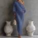 2026 Spring New Women's Clothing European And American Cross-Border Asymmetrical Shoulder Loose Vacation Style_ecoleips.com