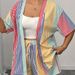 Breathable Striped Shorts Set – Soft Polyester Sleeveless Top & Relaxed Lounge Shorts For Summer (S-Xxl, Lightweight & Quick-Dry)_ecoleips.com