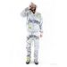 Hip Hop Gothic Printed Loose Fit Sweatshirt Set For Men And Women 3D High End Trendy Streetwear_ecoleips.com