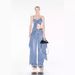 New Style Hot Girl Personality Three-Dimensional Bowknot Tube Top Vest Knot Straight Wide-Leg Distressed Jeans Set_ecoleips.com