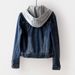 women's classic denim jacket – timel washed, slim fit, versatile for casual & smart wear_ecoleips.com