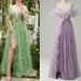 Evening Dress Sling New Long Sister Skirt Bridesmaid Dress_ecoleips.com