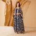 Women's Clothing Muslim Ladies Dress Summer Hot Stamping Robe_ecoleips.com