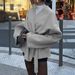 Diyun European And American Elegant Lace-Up Long Sleeve Blazer Women's Fashion 2025 Autumn Winter_ecoleips.com