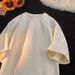Summer 100% Pure Cotton Men's And Women's Casual Sports Loose Soft Short-sleeved O-neck Comfortable And Breathable T-shirt_ecoleips.com