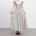 Advanced Wave Point Dress, Summer New Style, Niche, Gentle, Comfortable, Pleated, Waist Cinching, Slimming Temperament,_ecoleips.com