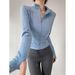 Women's Sunscreen Slimming Quick Drying Long Sleeve Sportswear Top Lulu Jacket Yoga Fitness Outfit Set Running Clothing_ecoleips.com
