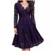 Christmas Women's Autumn And Winter Skirts, Lace Dresses, Long Sleeves, And Underneath With A Base Skirt_ecoleips.com