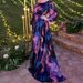 Muslim Dress Women Elegant Eastern Floral Maxi Dress - Breathable Polyester Ankle-Length Dress With Modest Fit For Women_ecoleips.com