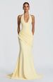 Fashionable Women's Backless Dress Halter Neck Waist Cinching Elegant Sexy European American Style Cross Border Wholesale Clothing_ecoleips.com