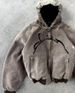 Net Red Hooded Cardigan for Women Handsome Small Bell Letter Print Top Jacket Zipper Sweater New Style_ecoleips.com