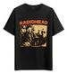 Women's T-Shirts T-shirt Muscle Freaks Radiohead Band Alternative Rock Style_ecoleips.com