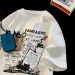 M-8XL 2025 New Summer Korean Style Fun Cartoon Print T-shirt Man Women Unisex Oversized Plus Size Tshirt Trendy Tees_ecoleips.com