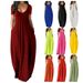 Women's Clothing Autumn Ladies Long Sleeved Long Skirt Knitted Casual Slim Swing Pleated Dress_ecoleips.com